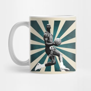 Michael Jordan II Retro Pixel II 70s Mug